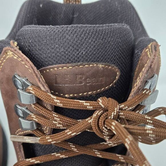 LL BEAN STORM CHASER BROWN LEATHER WATERPROOF INSULATED DUCK BOOTS MENS 14 M - Picture 3 of 9